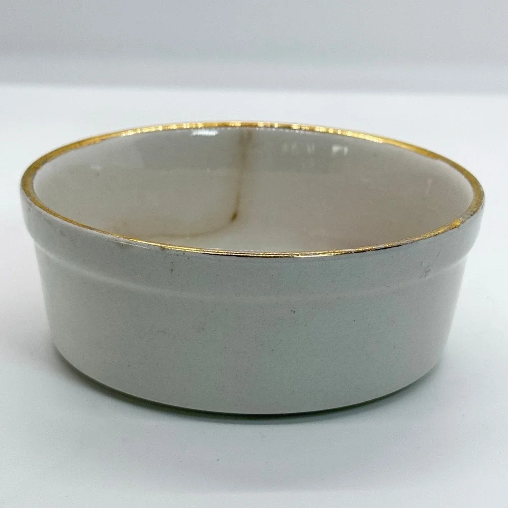 VTG Dartmouth Pottery England Grape Walnut Ramekin‎ Elsenham Quality Foods Bowl